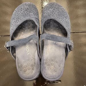 Vionic Women's Blue Mule Sandals